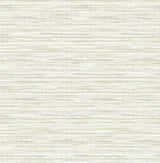 Seabrook Skye Wave Stringcloth Early Clouds Wallpaper