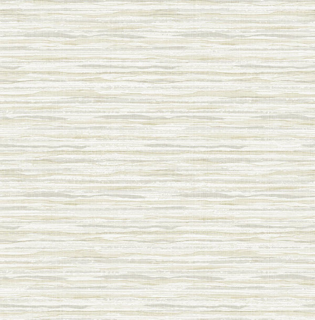 Seabrook Skye Wave Stringcloth Early Clouds Wallpaper