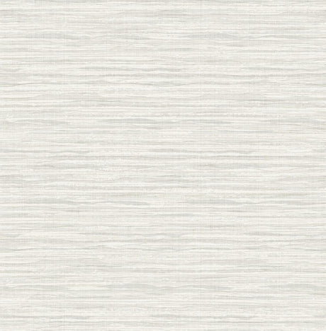 Seabrook Skye Wave Stringcloth Barley White Wallpaper