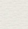 Seabrook Skye Wave Stringcloth Barley White Wallpaper