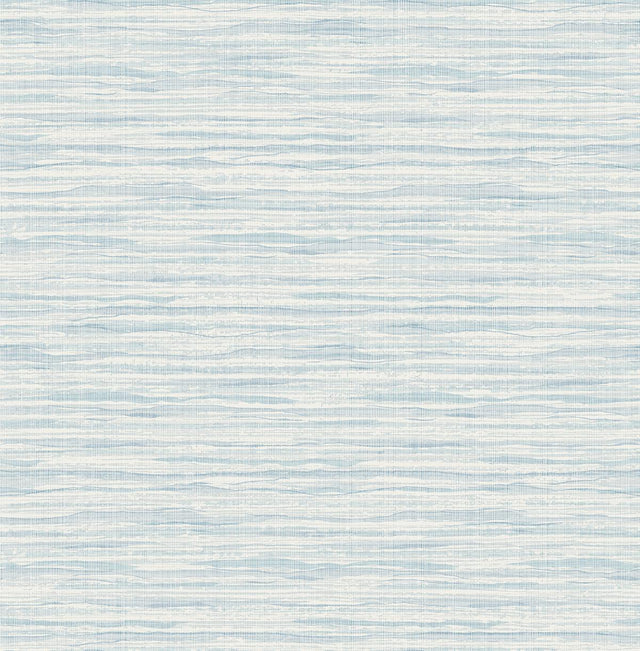Seabrook Skye Wave Stringcloth Morning Surf Wallpaper