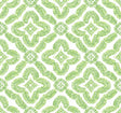 Seabrook Talia Botanical Medallion Kiwi Green Wallpaper