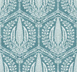 Seabrook Cyrus Harvest Mediterranean Blue Wallpaper