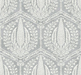 Seabrook Cyrus Harvest Horizon Grey Wallpaper