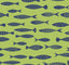 Seabrook Bay Fish Buckingham Green Wallpaper