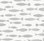 Seabrook Bay Fish Silver Sea Wallpaper