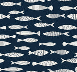 Seabrook Bay Fish Deep Seas Wallpaper