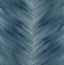Seabrook Washed Chevron Blue Lake Wallpaper