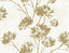 Seabrook Dandelion Floral Metallic Gold Wallpaper