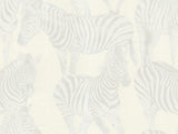 Seabrook Zebra Romance Carina Wallpaper