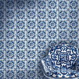 Seabrook Blu Mediterraneo Blues Wallpaper