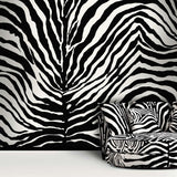 Seabrook Zebra Dolce Blacks Wallpaper