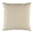 Schumacher Posy I/O Neutral 16" x 16" Pillow