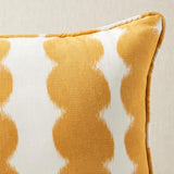 Schumacher Saffron 24" x 12" Full Circle Pillow
