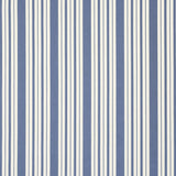 Schumacher Markie Stripe Indigo Fabric