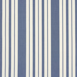 Schumacher Markie Stripe Indigo Fabric