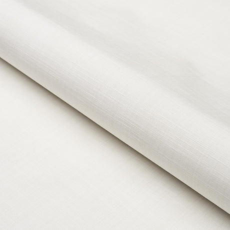 Schumacher Gracie Solid Stri Ivory Fabric