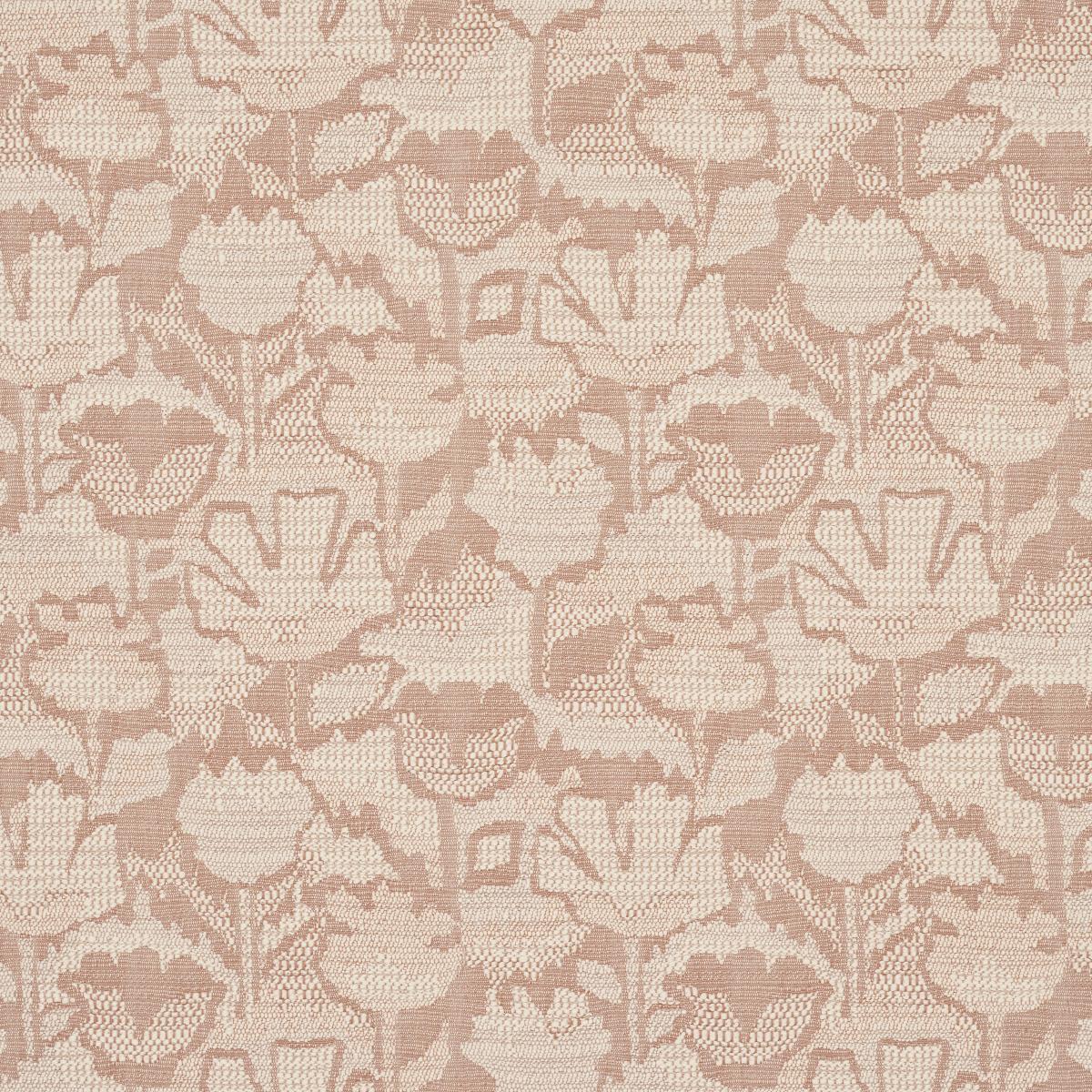 Schumacher Wild Flower Brick Fabric