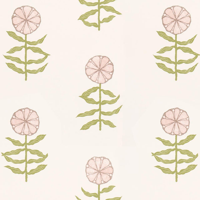 Schumacher Pretty Petals Blush Wallpaper