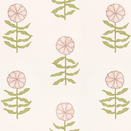 Schumacher Pretty Petals Blush Wallpaper