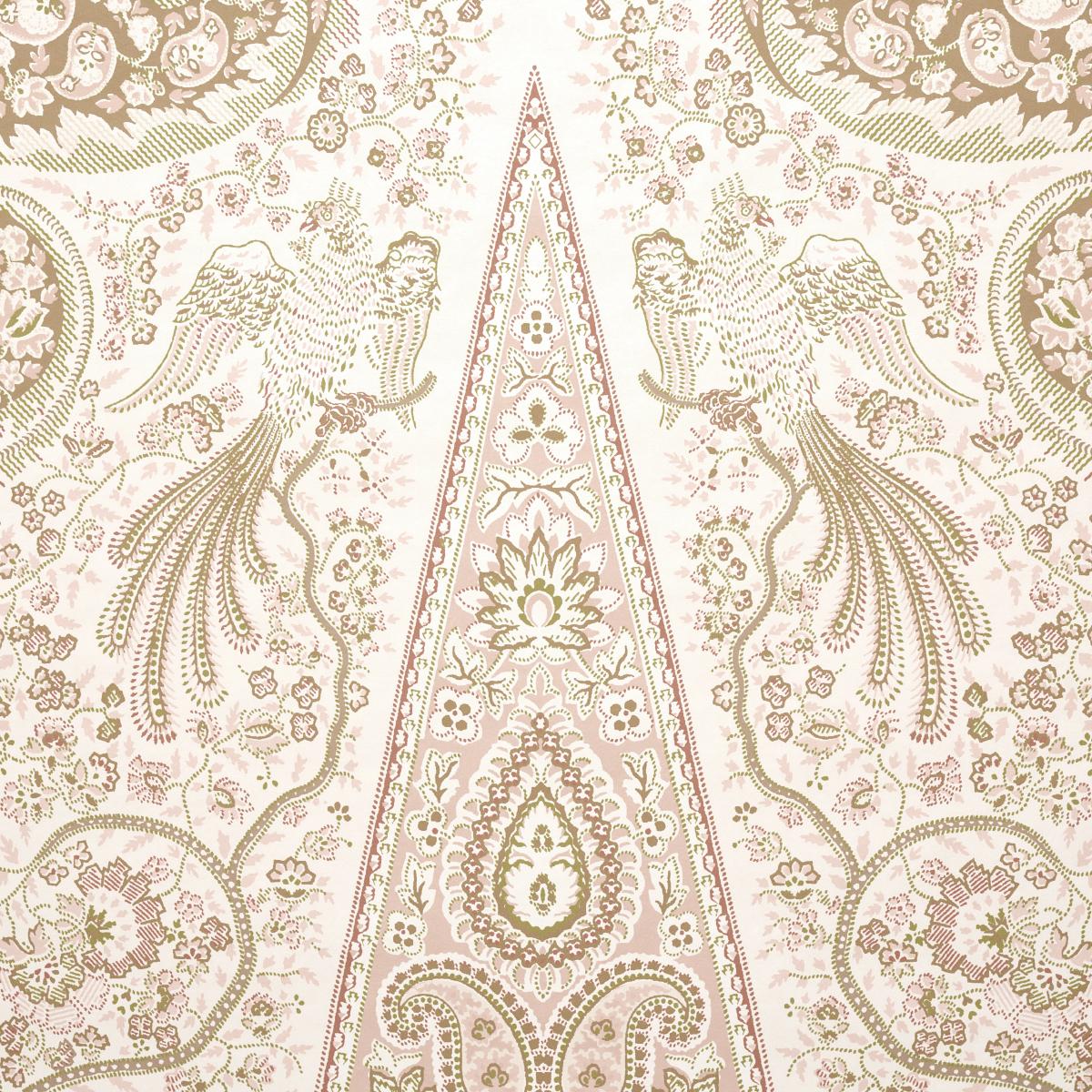 Schumacher Colmery Paisley Panel Set Ptale Wallpaper