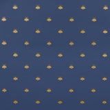 Schumacher Hubert'S Bees Midnight & Gold Wallpaper