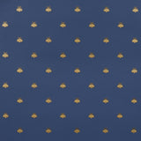 Schumacher Hubert'S Bees Midnight & Gold Wallpaper