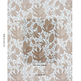 Schumacher Polka Dot Jungle Brown & Sky Fabric