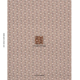 Schumacher La Rue Stripe Cognac Fabric