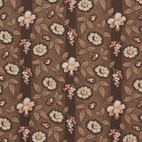 Schumacher La Rue Stripe Cognac Fabric