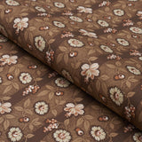 Schumacher La Rue Stripe Cognac Fabric