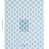 Schumacher Kai Striped Ikat Blue Fabric