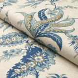 Schumacher Apolline Botanical Ciel & Marine Fabric