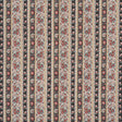 Schumacher Ines Paisley Rouge & Noir Fabric