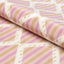 Schumacher Kai Striped Ikat Pink Fabric