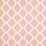Schumacher Kai Striped Ikat Pink Fabric