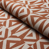 Schumacher Amero Brick Fabric