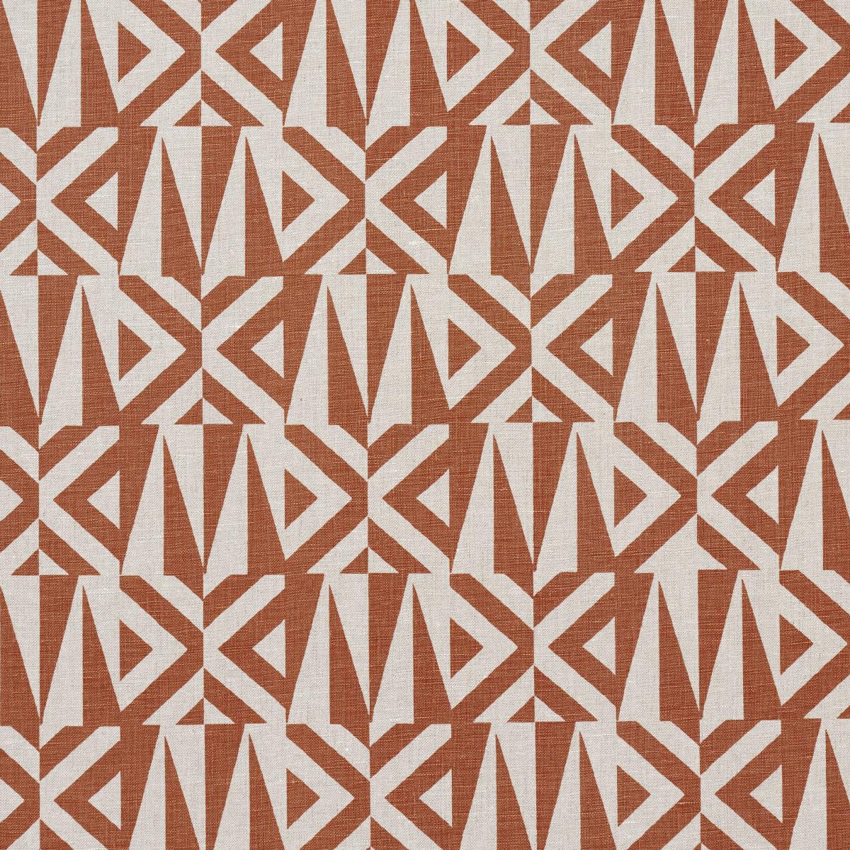 Schumacher Amero Brick Fabric