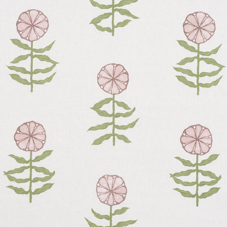Schumacher Pretty Petals Blush Fabric