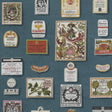 Schumacher Salud Grotto Blue Wallpaper