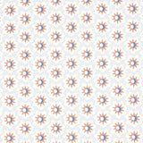 Schumacher Lucie Clay & Blue Wallpaper