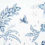 Schumacher Chinoiserie Grande Panel Set Indigo Wallpaper