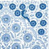 Schumacher Montecito Panel Set Indigo Wallpaper