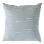 Schumacher Oaxaca Steel 22" x 22" Pillow