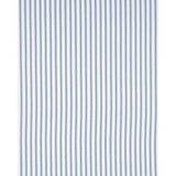 Schumacher Birdie Ticking Stripe Indigo Fabric