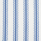 Schumacher Birdie Ticking Stripe Indigo Fabric
