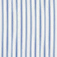 Schumacher Birdie Ticking Stripe Indigo Fabric