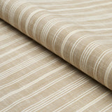 Schumacher Lucy Stripe Neutral Fabric