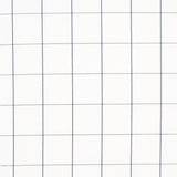 Schumacher Woodman Check Indigo Fabric