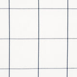 Schumacher Woodman Check Indigo Fabric